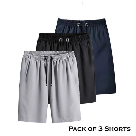 Men’s Premium Capri Shorts - Pack of 3
